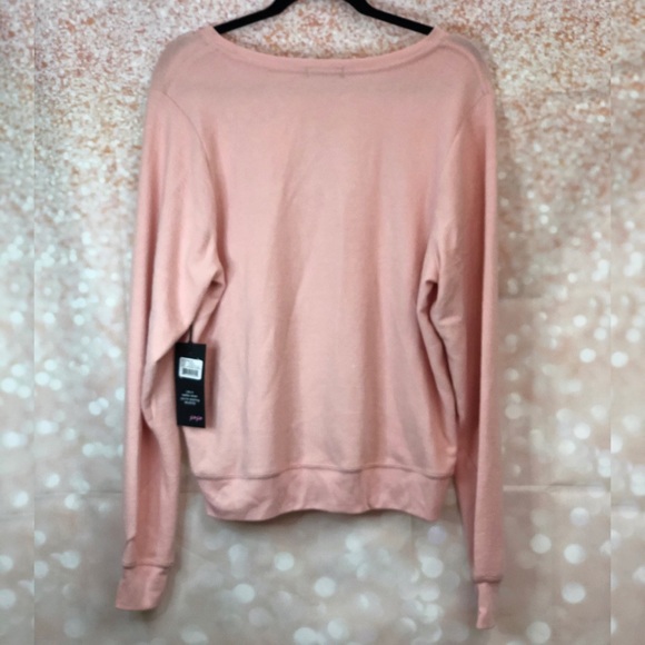NWT Wildfox | Sketchy Heart Baggy Beach Jumper - Picture 4 of 12